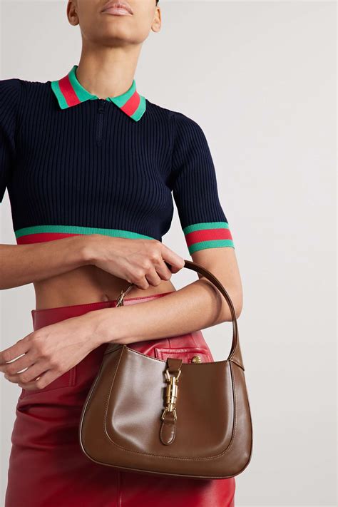 gucci clothea|gucci leather jackie bag.